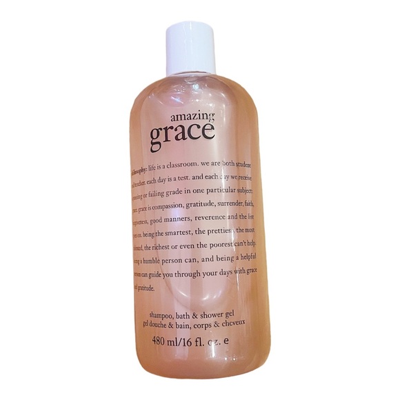 PHILOSOPHY AMAZING GRACE PERFUMED SHAMPOO, BATH & SHOWER GEL 480ML - BRAND NEW - Picture 2 of 2